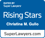 Super Lawyers Rising Stars badge for Attorney Christina M. Gullo