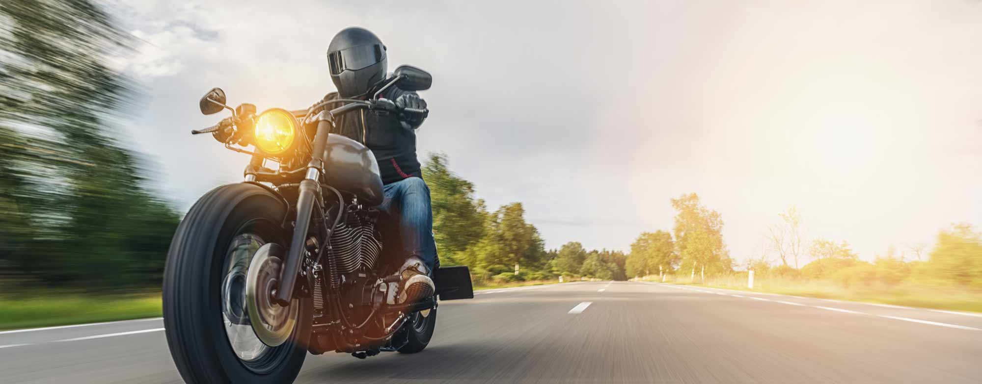 motorcycle on road