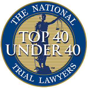 The National Trial Lawyers Top 40 Under 40 logo