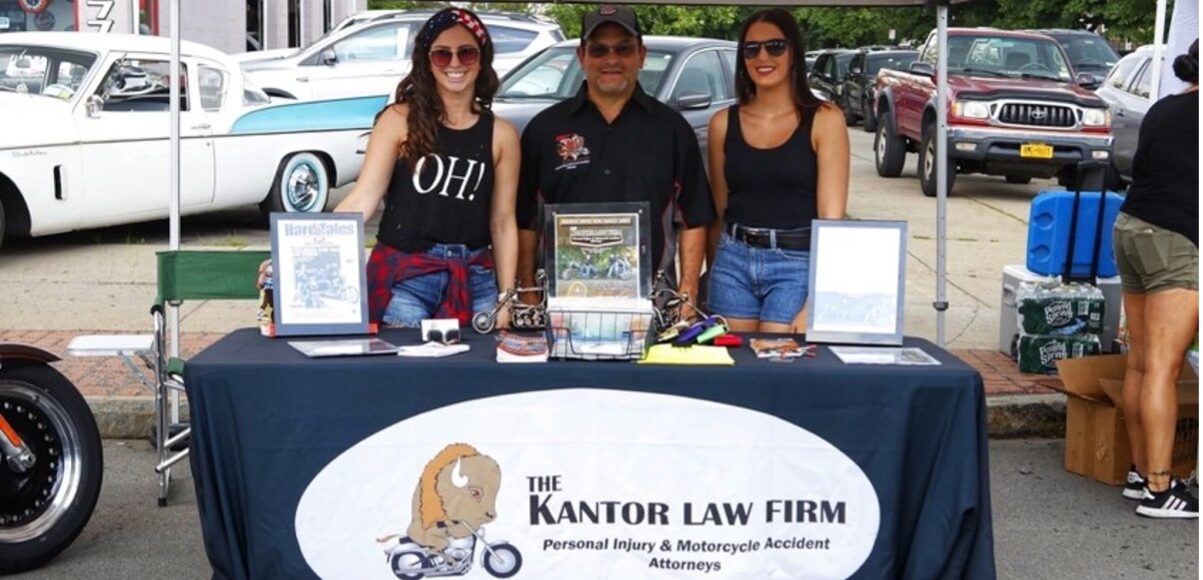 Attorney Christina Gullo, founder Steve Kantor, and law clerk Daylyn Blackman