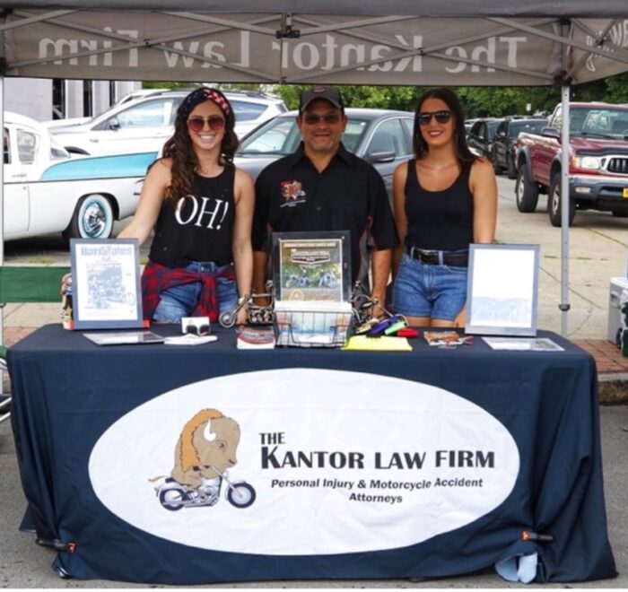 Attorney Christina Gullo, founder Steve Kantor, and law clerk Daylyn Blackman