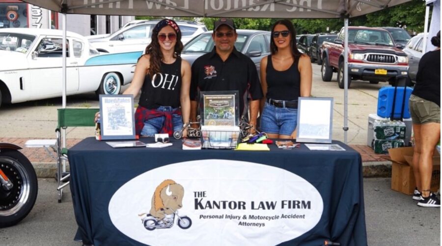 Attorney Christina Gullo, founder Steve Kantor, and law clerk Daylyn Blackman