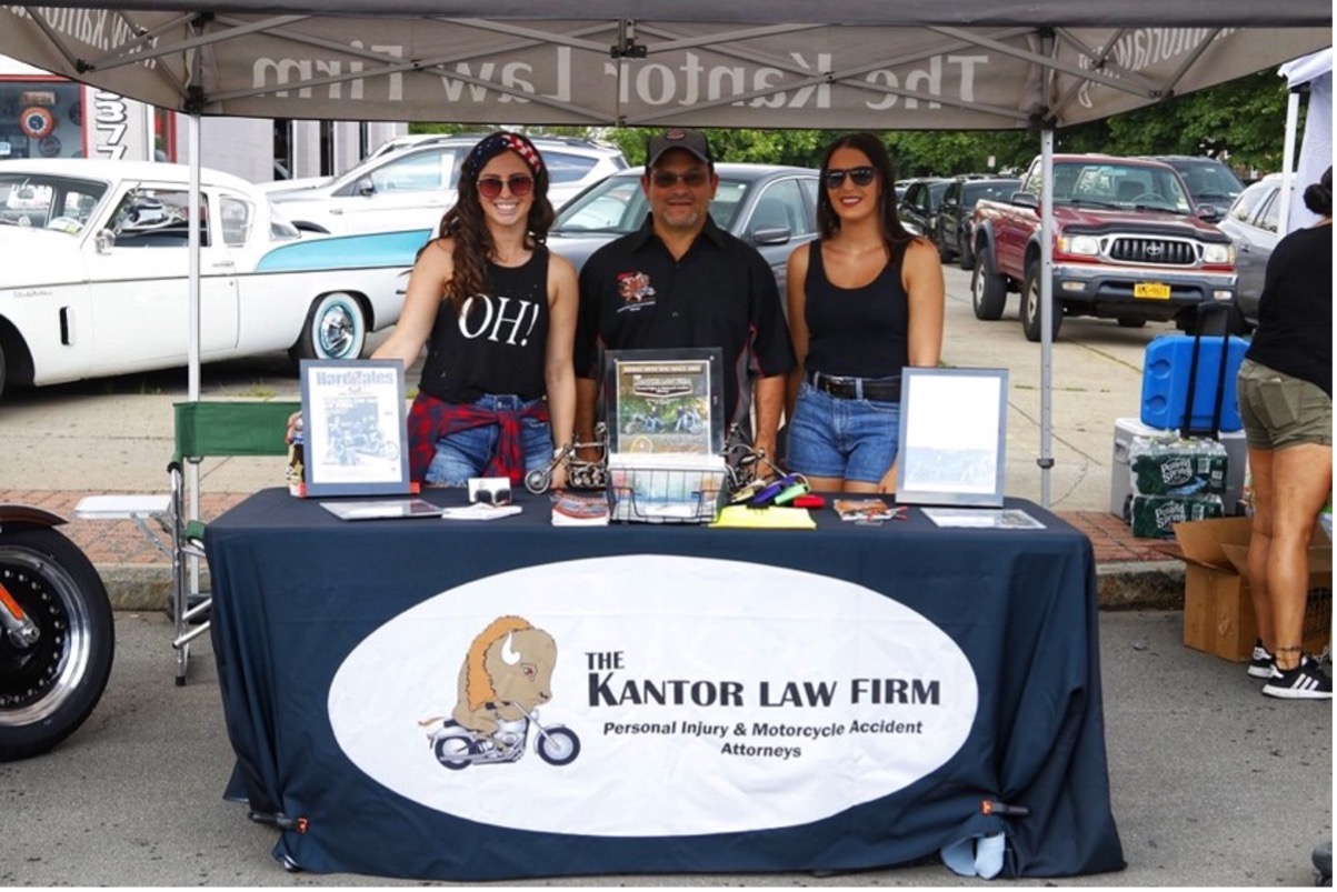 Attorney Christina Gullo, founder Steve Kantor, and law clerk Daylyn Blackman