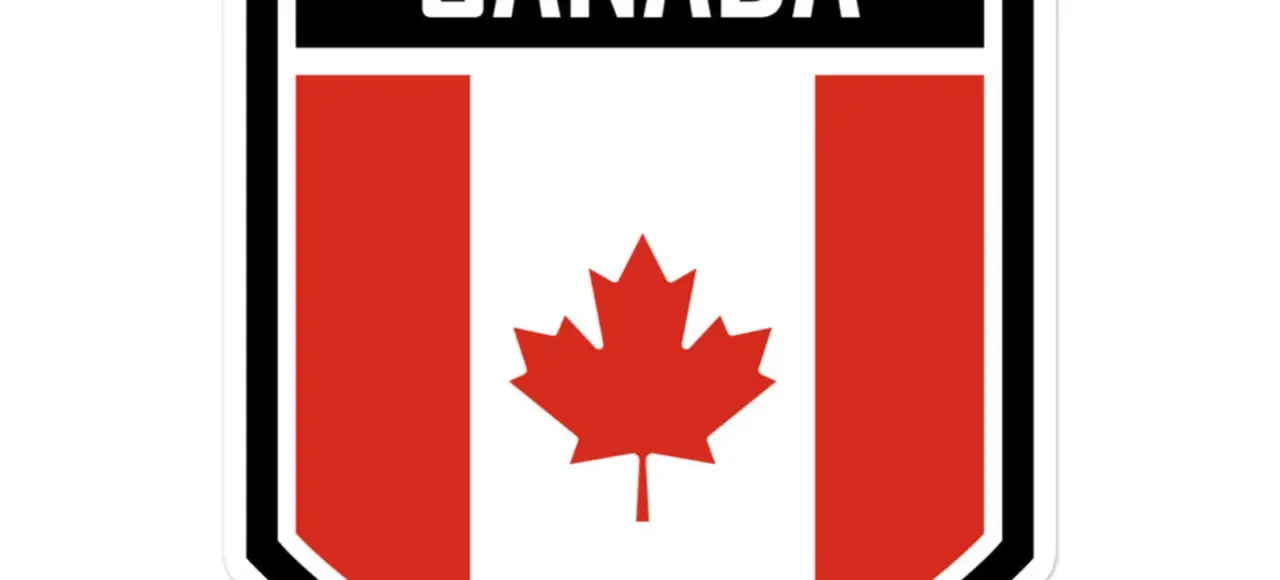 Canada banner with Maple Leaf