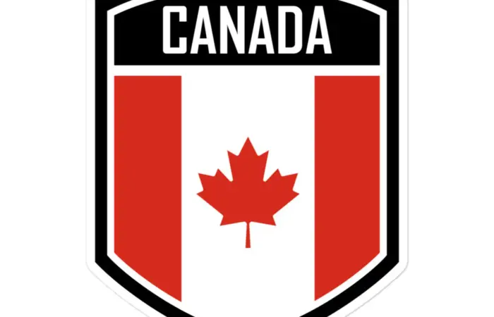 Canada banner with Maple Leaf